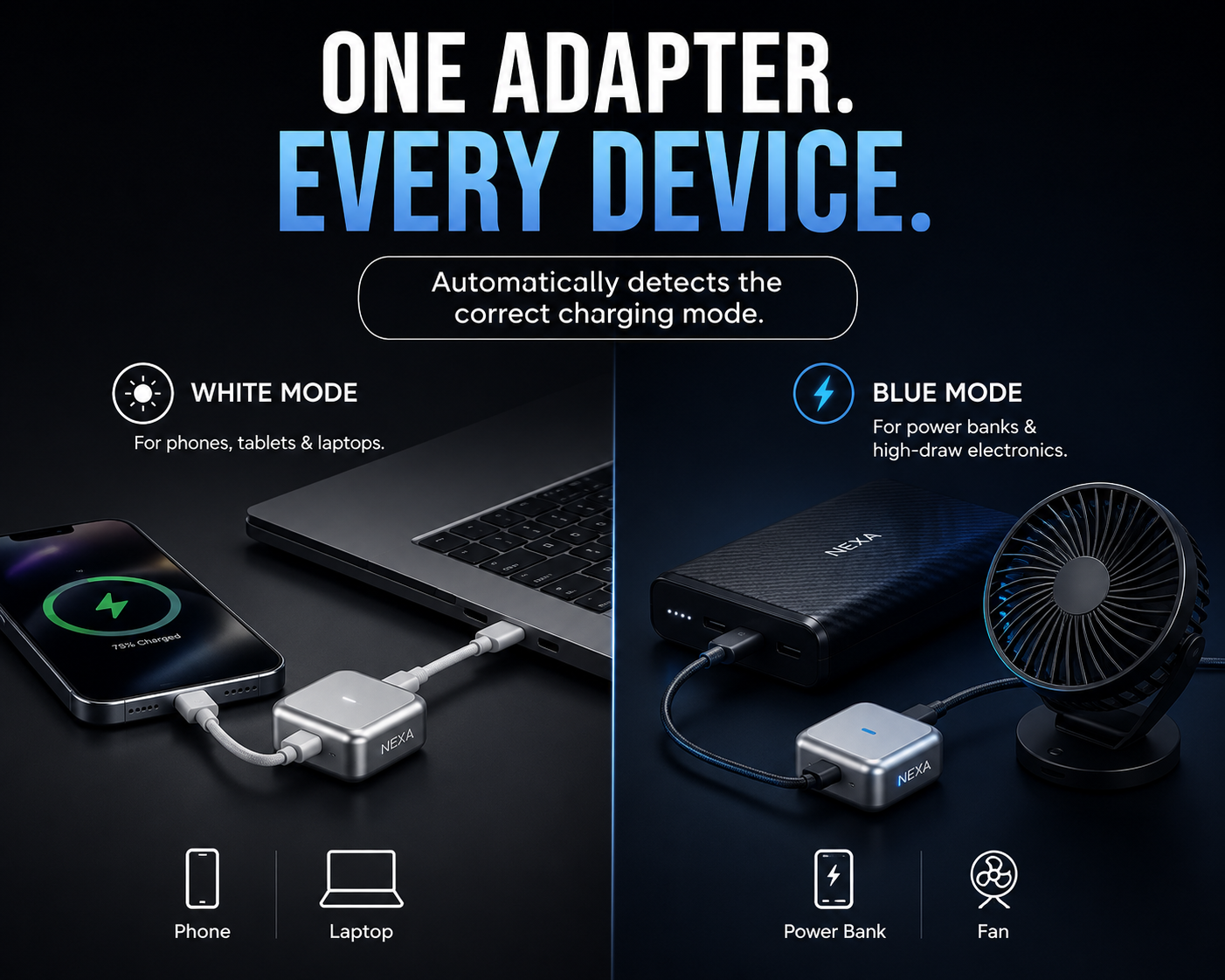 NEXA Charge™ Smart Autopop Charger